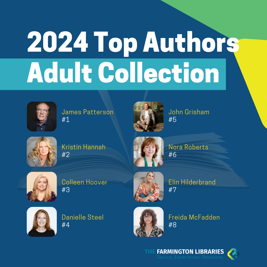 2024 Top Authors Adult Collection