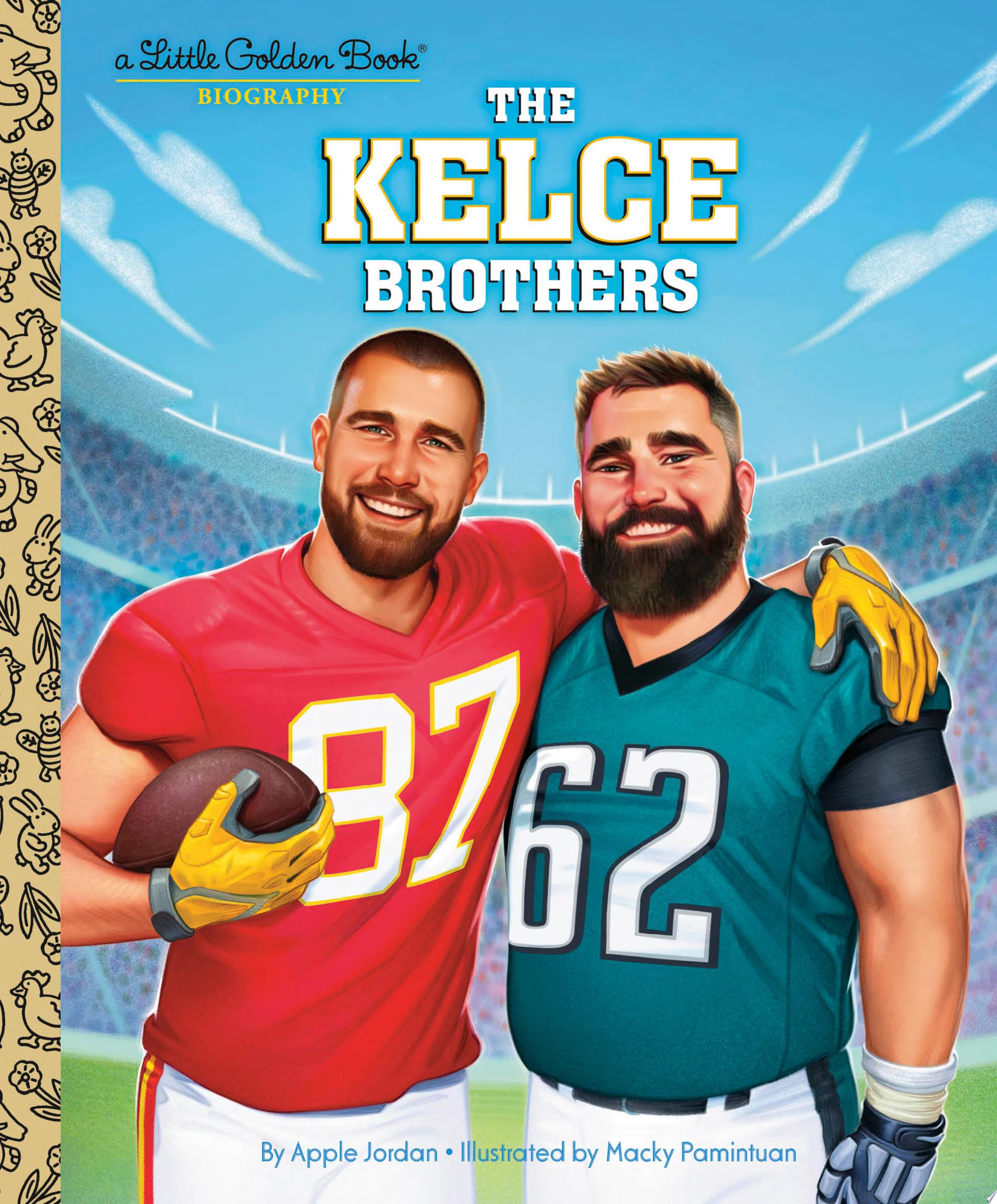 Image for "The Kelce Brothers: A Little Golden Book Biography"