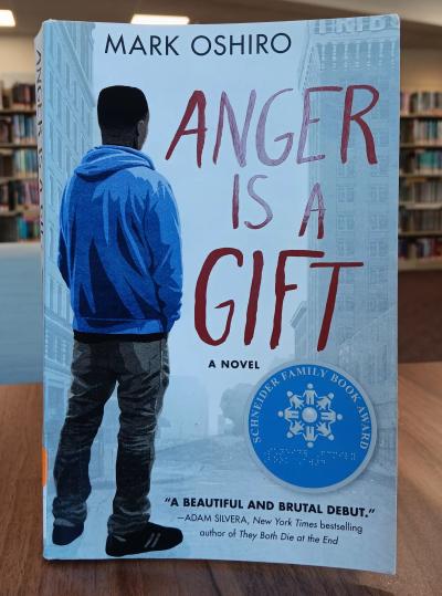 Anger is a gift book cover