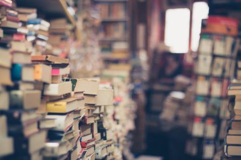 stacks of books