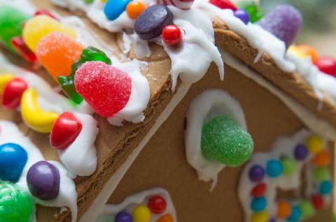 gingerbread house