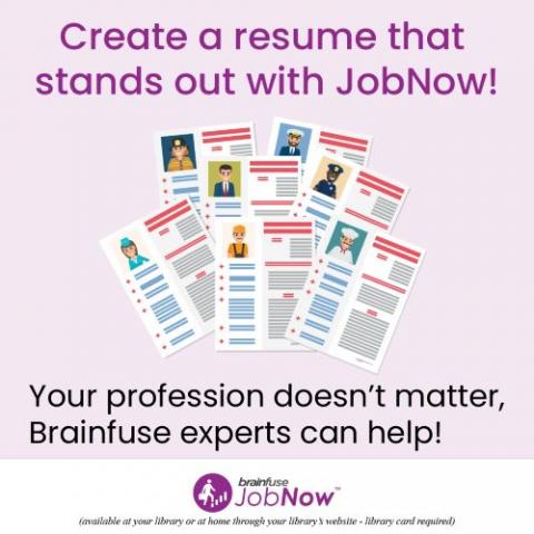 JobNow resume help