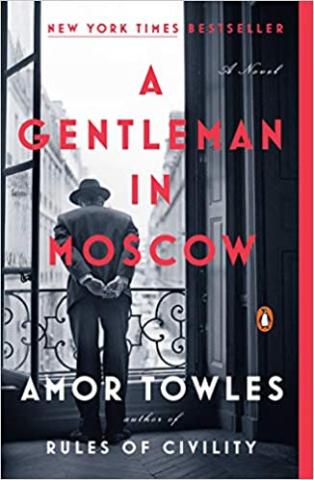 A Gentleman in Moscow book cover