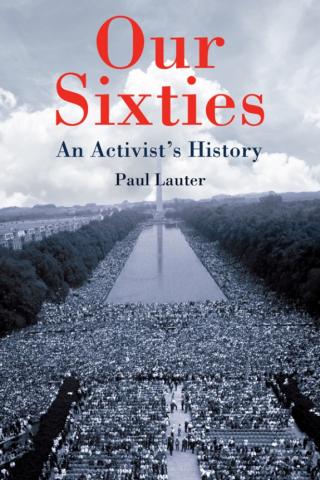 Book cover black and white with crowd at Washington Monument