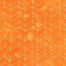 orange batik fabric 