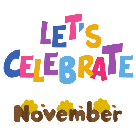 Let's Celebrate November