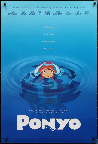 Poster for the movie Ponyo