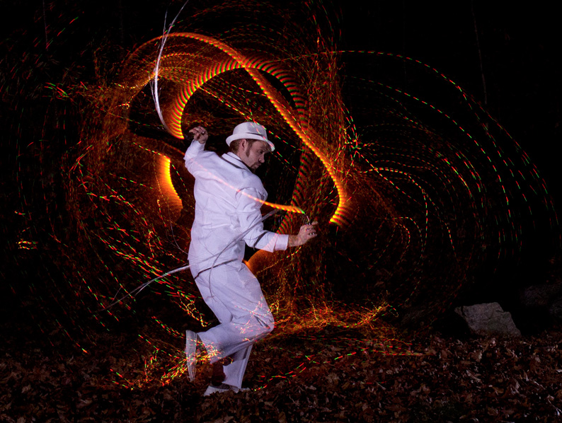 LED juggling