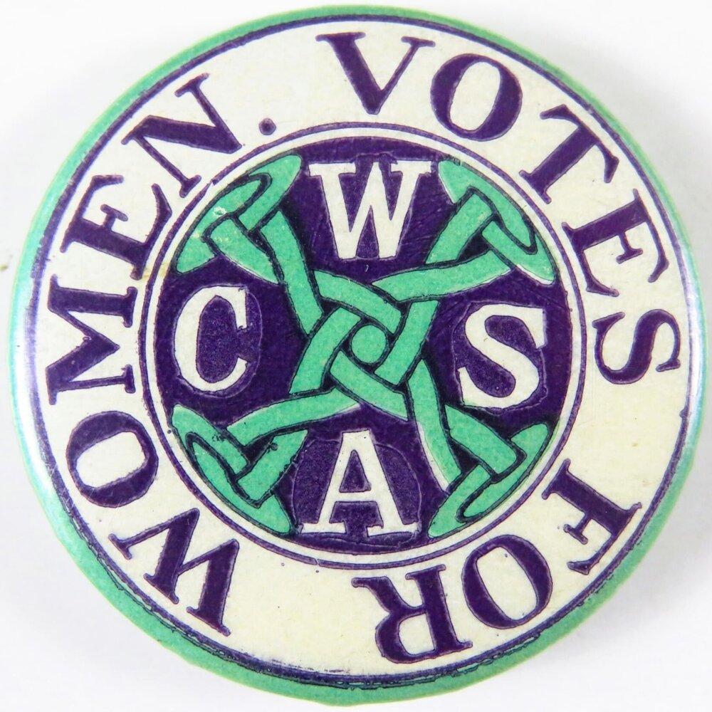 Votes for Women badge