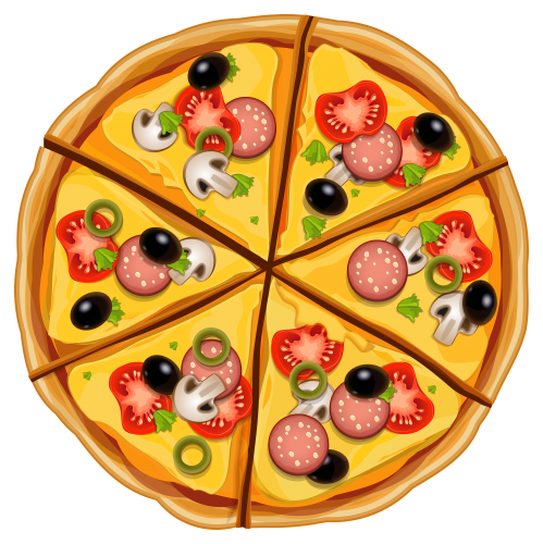 pizza fractions