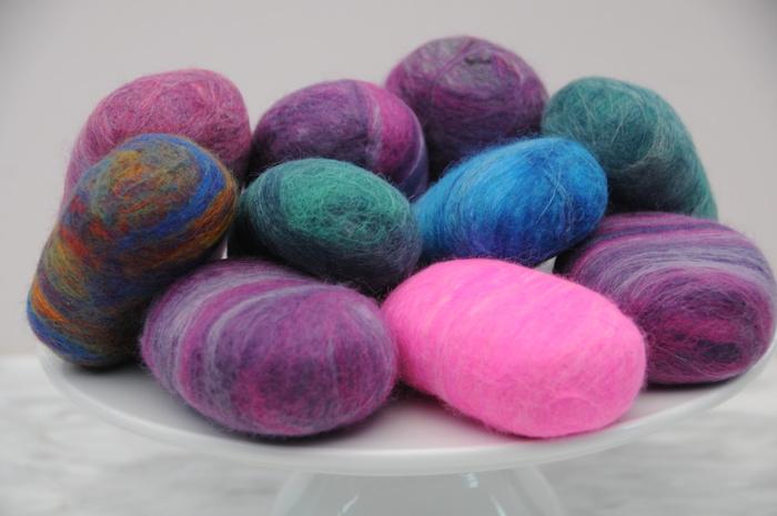 felted soap