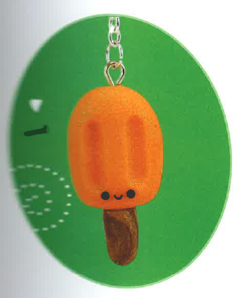 Popsicle keychain