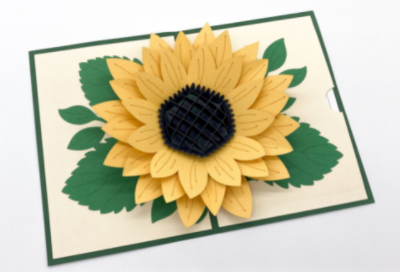 Sunflower card