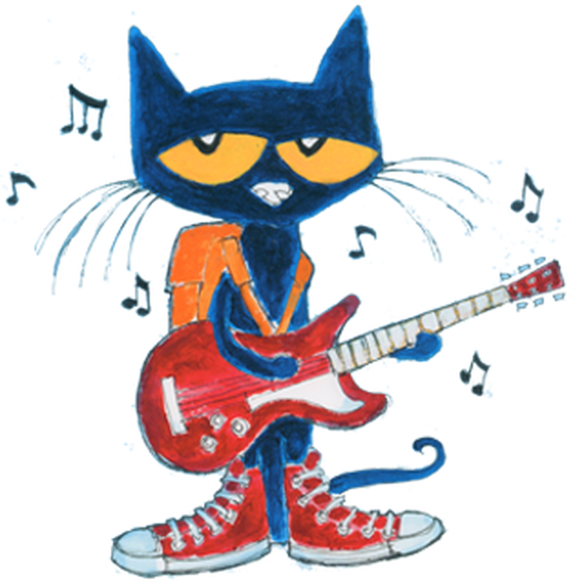 pete the cat playing guitar