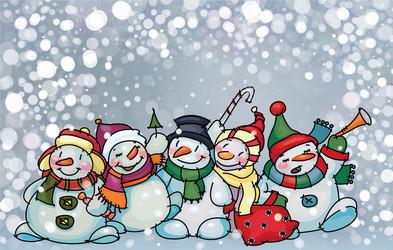 A Blizzard of Snowmen