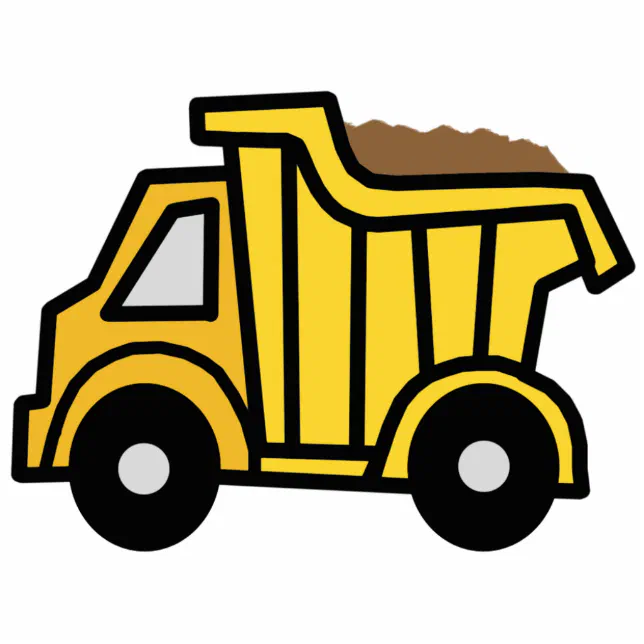 dump truck clip art