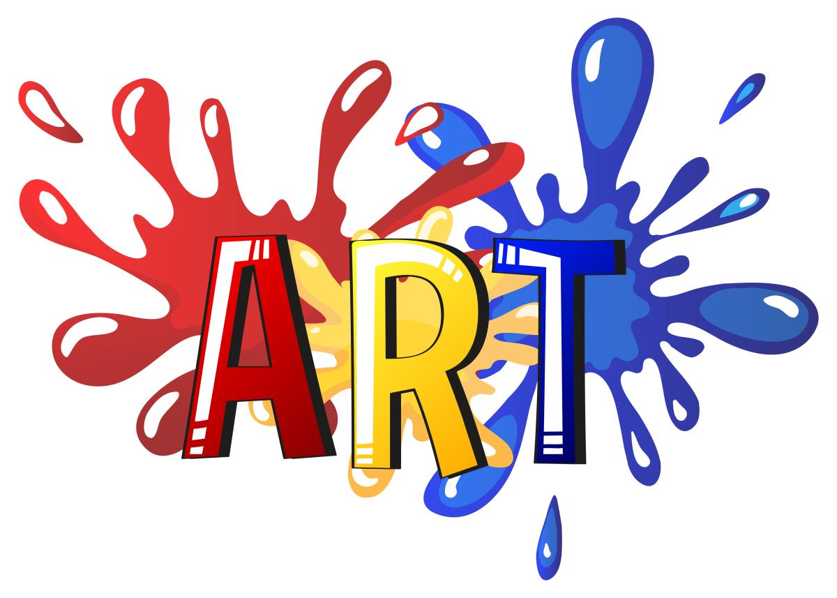 graphic of the word art